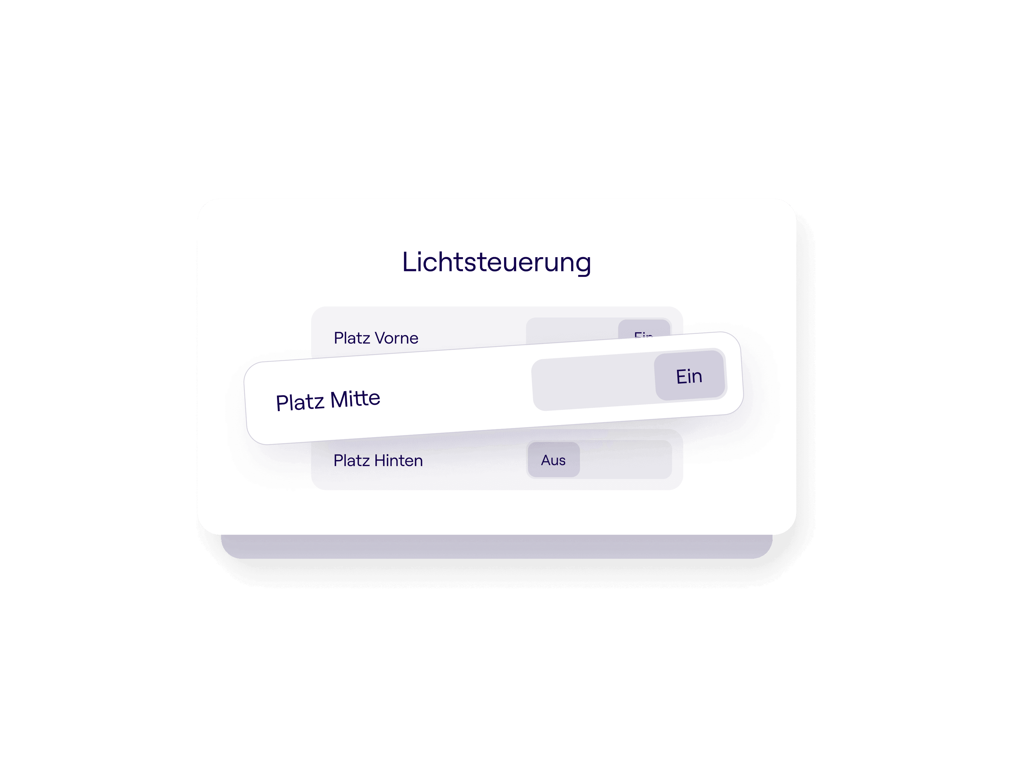 Platzbuchung Lichtsteuerung und Zutrittsverwaltung Vorschau Bild